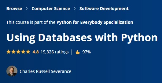 Using Databases with Python