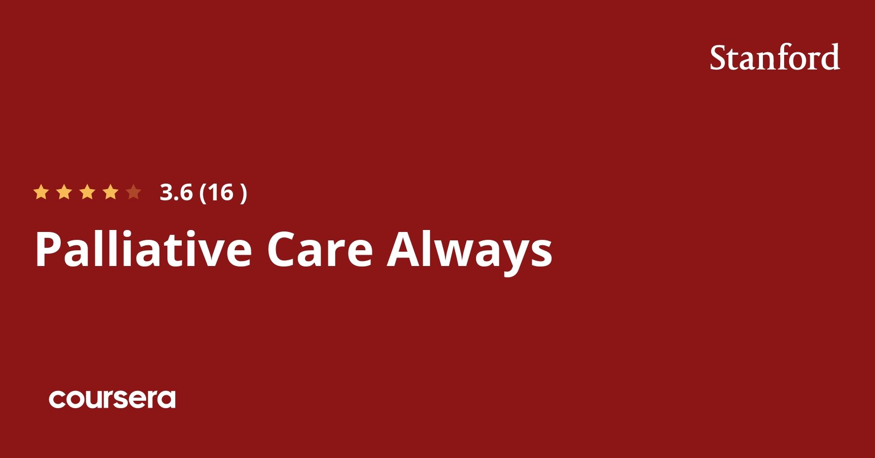 Palliative Care Always Specialization