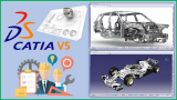 Catia V5 Beginner and Advanced – Automotive and Industrial