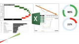 Excel Workshop – Diagramme: Wasserfall, Karten, Linien, etc.