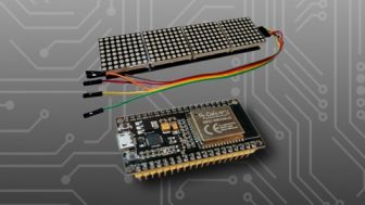 Steuerung der LED Matrix via Webinterface mit Arduino/ESP32