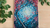 Acrylic Painting for Beginners – Cherry Blossom