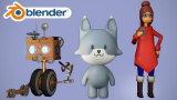 Modéliser et animer des personnages 3D avec Blender !
