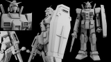 Creating a Gundam Character in Maya
