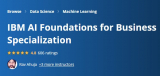 IBM AI Foundations for Business Specialization