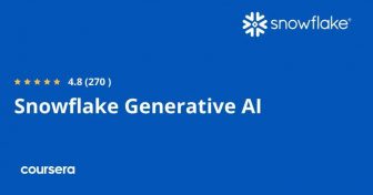 Snowflake Generative AI Professional Certificate