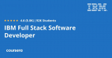 IBM Full Stack Software Developer Professional Certificate