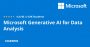 Microsoft Generative AI for Data Analysis Professional Certificate